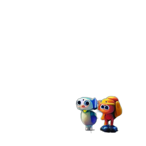 robot, animal, creature, staff transparent PNG cut-out