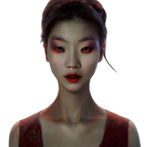 face, mask, staff, jewelry transparent PNG cut-out