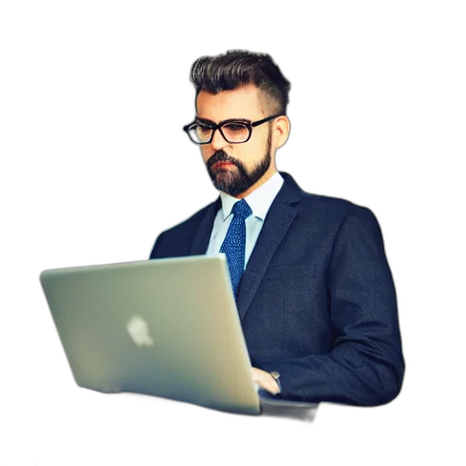 staff, jacket, face, 3d render, cartoon, photorealistic, pixel art, man transparent PNG cut-out