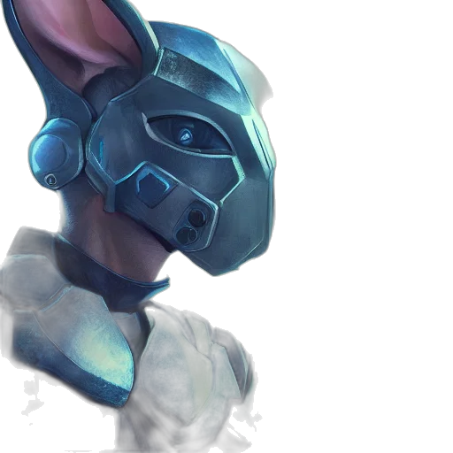 robot, mask, staff, weapon transparent PNG cut-out
