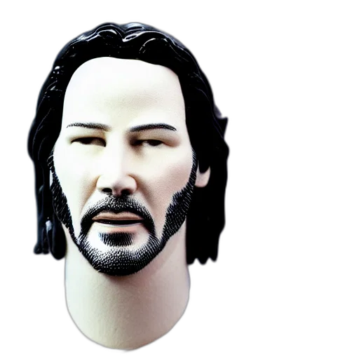 face, mask, robot, hair, 3d render, vaporwave, photorealistic, concept art transparent PNG cut-out