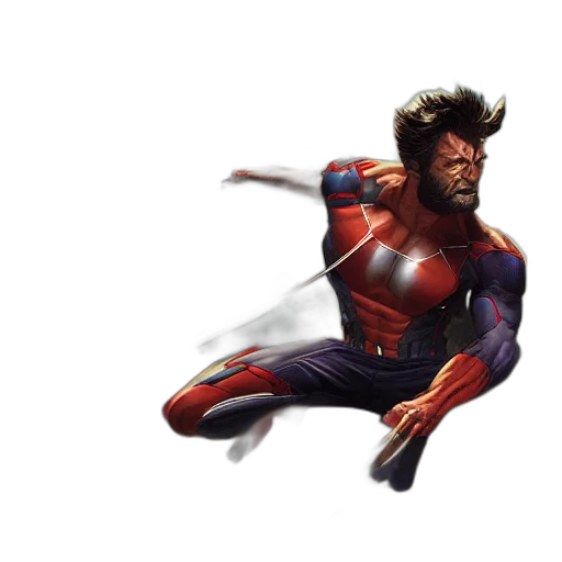 hair, comic book art, concept art, 3d render transparent PNG cut-out