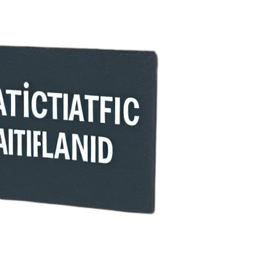 sign, says, artificial, plagiarist transparent PNG cut-out