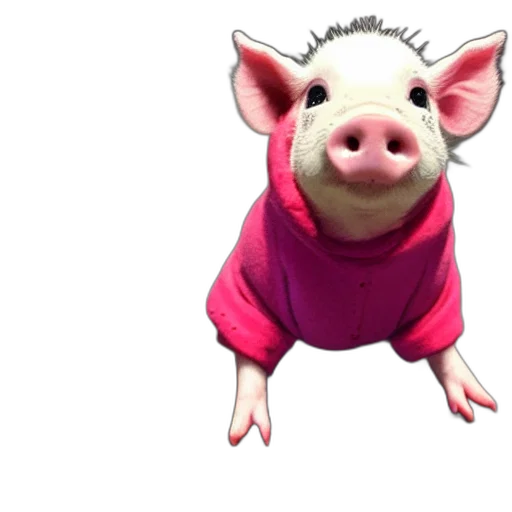animal, creature, face, dress transparent PNG cut-out