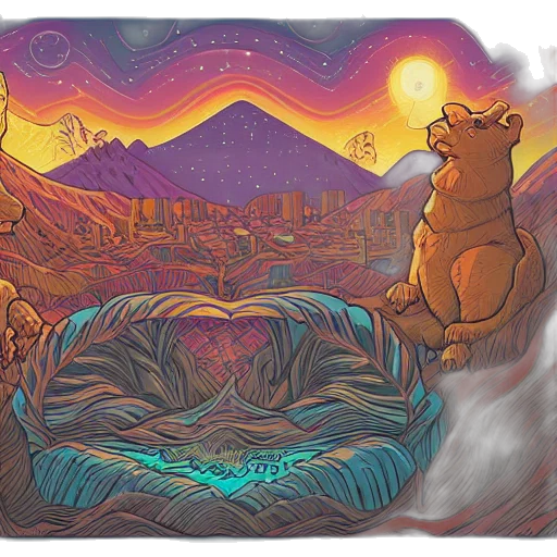 concept art, fantasy art, pixel art, comic book art transparent PNG cut-out