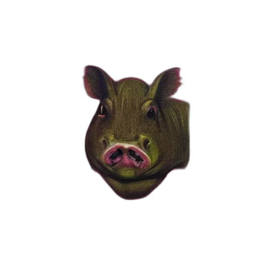 animal, mask, face, creature transparent PNG cut-out