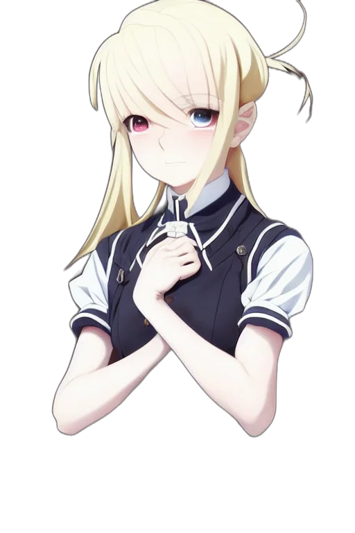 staff, face, dress, robot transparent PNG cut-out