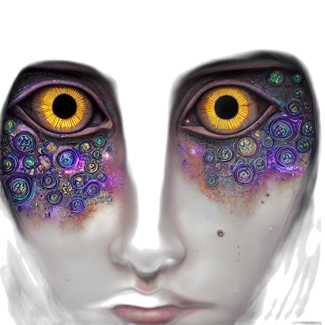 mask, face, robot, creature transparent PNG cut-out
