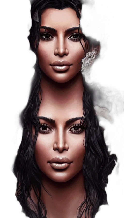 face, photorealistic, concept art, fantasy art transparent PNG cut-out