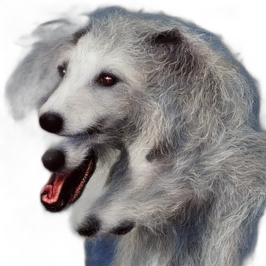 animal, creature, staff, face, photorealistic, watercolor, 3d render, concept art transparent PNG cut-out