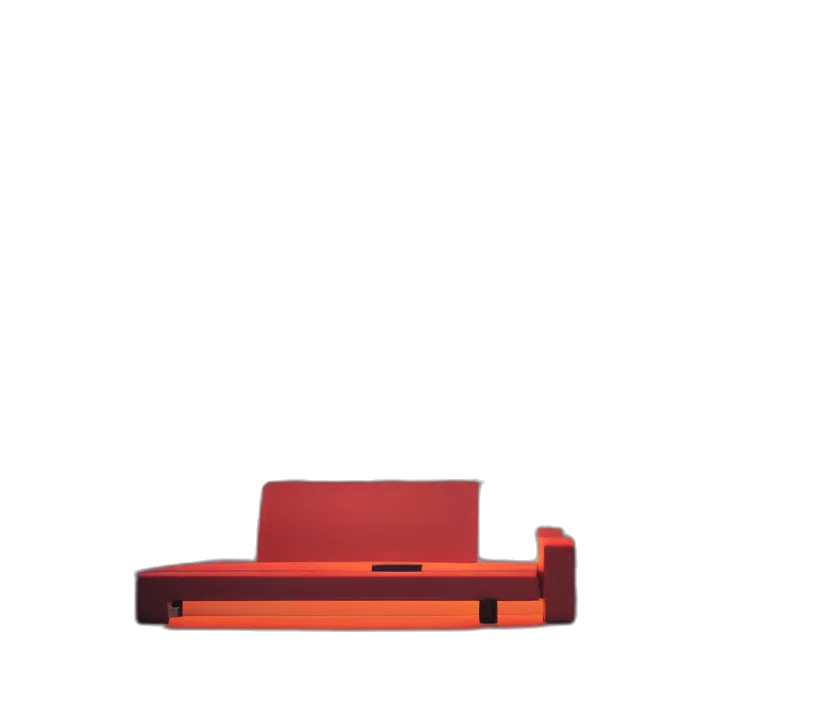 furniture, staff, weapon, shoes, 3d render, concept art, red, colorful transparent PNG cut-out