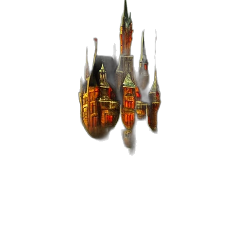 weapon, crown, bottle, building, concept art, 3d render, pixel art, photorealistic transparent PNG cut-out
