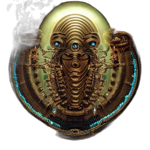 mask, jewelry, robot, face, concept art, 3d render, fantasy art, photorealistic transparent PNG cut-out