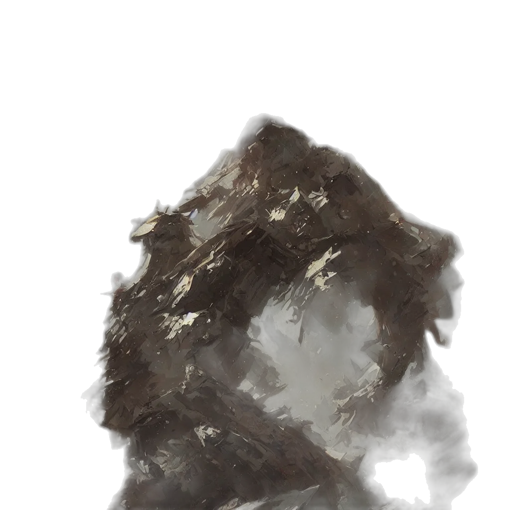 mask, hair, creature, face transparent PNG cut-out