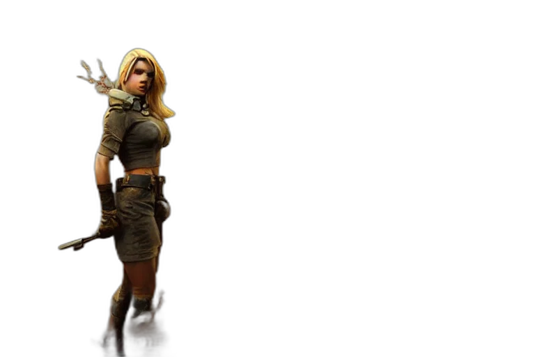 staff, weapon, concept art, 3d render transparent PNG cut-out