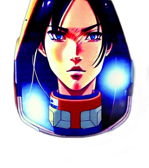 face, mask, jacket, robot transparent PNG cut-out