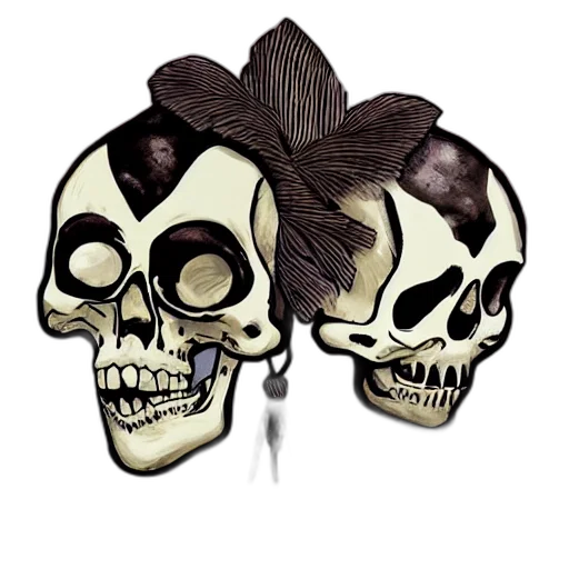 mask, crown, hair, face transparent PNG cut-out