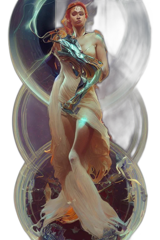 staff, dress, fantasy art, concept art transparent PNG cut-out