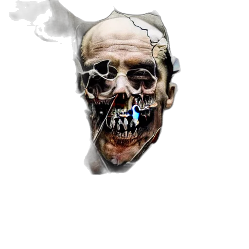 mask, face, robot, creature transparent PNG cut-out