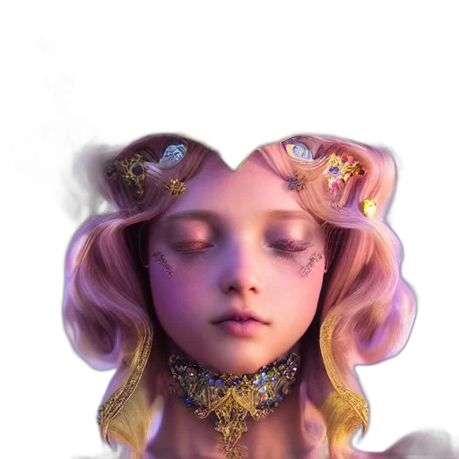 crown, face, jewelry, mask transparent PNG cut-out