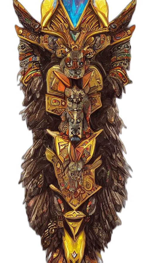 mask, staff, crown, animal transparent PNG cut-out