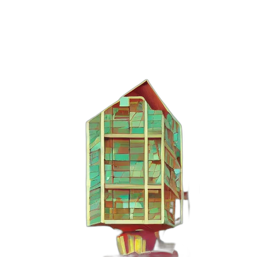 building, robot, furniture, bottle transparent PNG cut-out