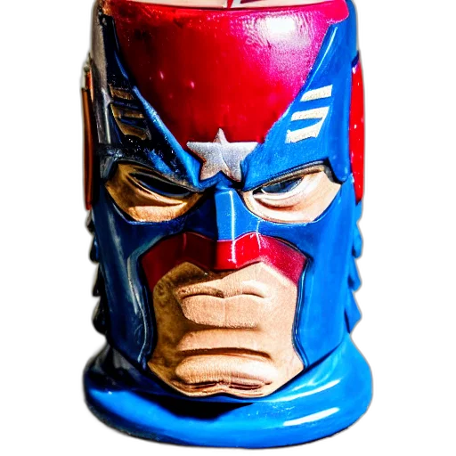 mask, bottle, face, comic book art transparent PNG cut-out