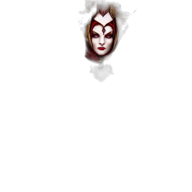 mask, face, crown, creature transparent PNG cut-out