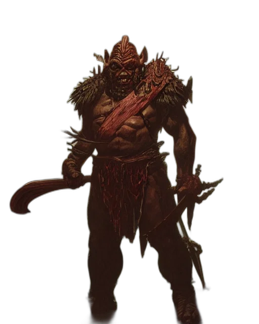 staff, creature, concept art, fantasy art transparent PNG cut-out
