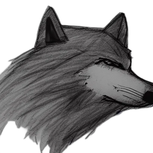 mask, animal, creature, face, concept art, fantasy art, watercolor, pencil sketch transparent PNG cut-out