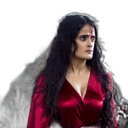 epic, photo, salma, hayek transparent PNG cut-out
