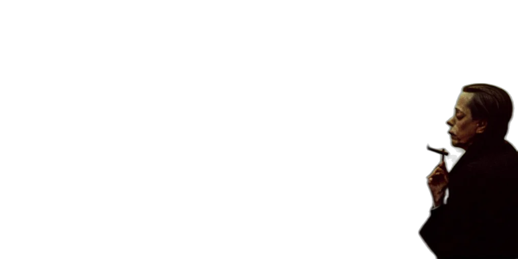 staff, face, monochrome, pastel, beautiful, cinematic, film, still transparent PNG cut-out