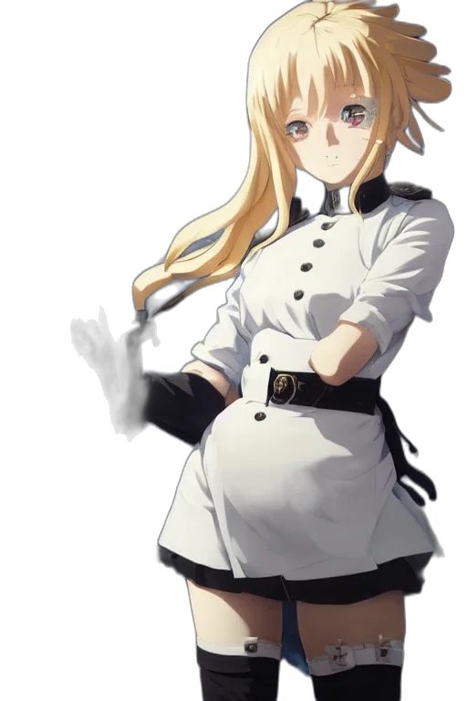 staff, dress, hat, weapon transparent PNG cut-out