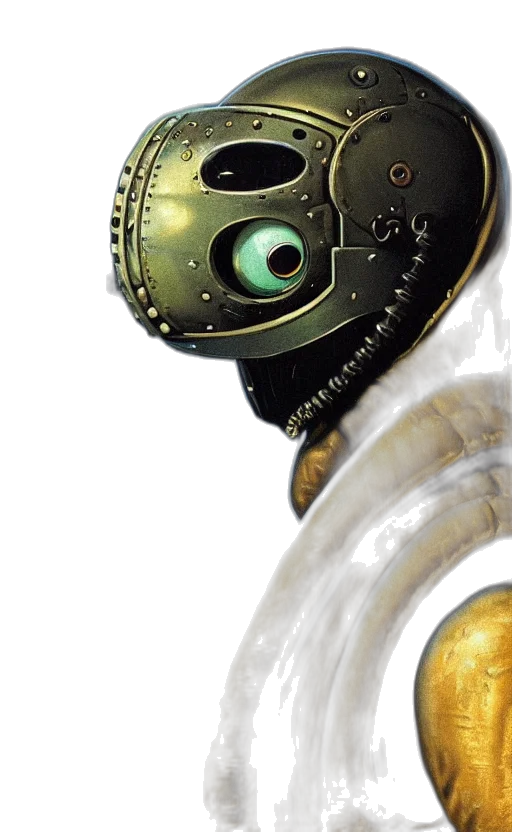 mask, robot, weapon, sword transparent PNG cut-out