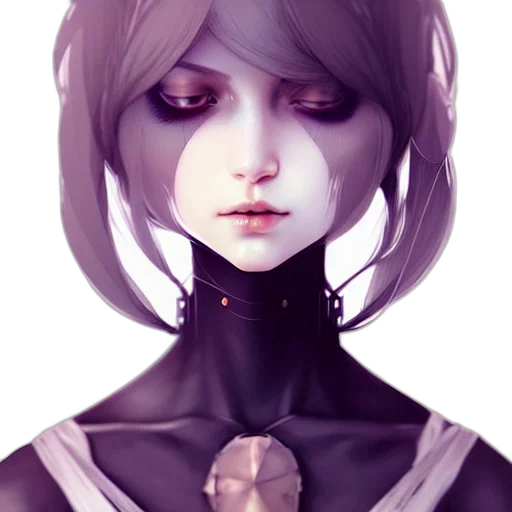 face, mask, robot, creature transparent PNG cut-out