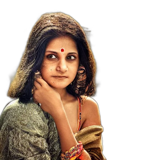 pencil sketch, photorealistic, oil painting, portrait transparent PNG cut-out