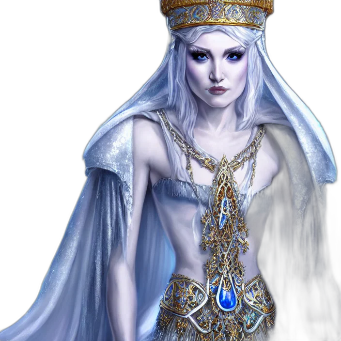 crown, jewelry, staff, dress transparent PNG cut-out