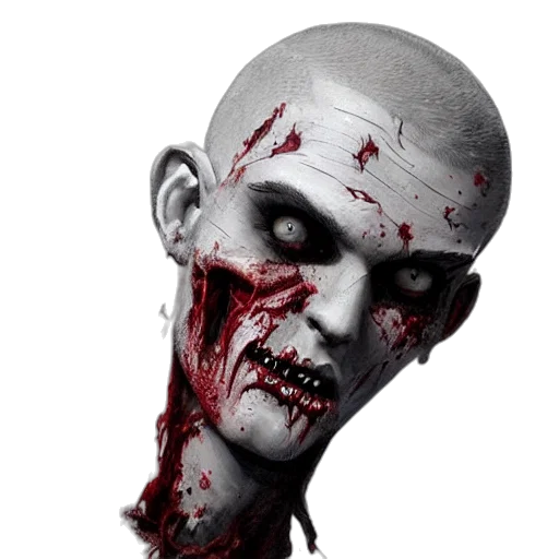 face, mask, creature, staff, photorealistic, concept art, 3d render, comic book art transparent PNG cut-out