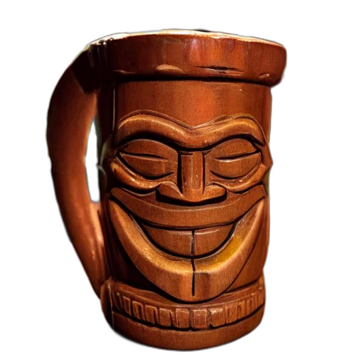 mask, face, trader, vic, tiki, mug transparent PNG cut-out