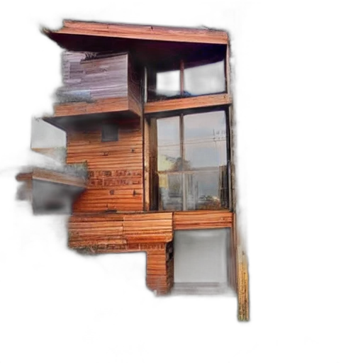 building, furniture, 3d render, photorealistic transparent PNG cut-out