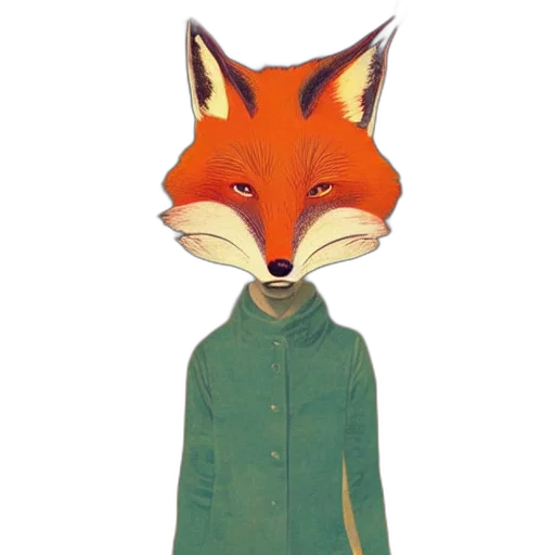 jacket, mask, animal, staff transparent PNG cut-out