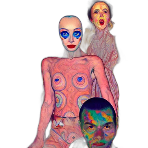 mask, creature, face, dress transparent PNG cut-out