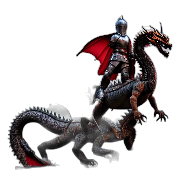 dragon, sword, weapon, staff transparent PNG cut-out