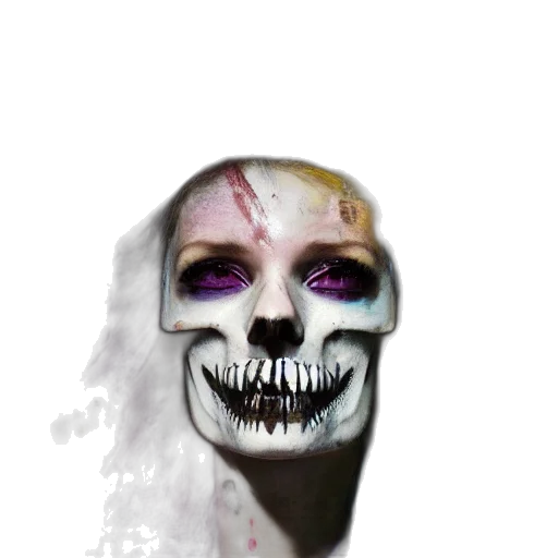 mask, face, creature, robot, concept art, fantasy art, photorealistic, pixel art transparent PNG cut-out