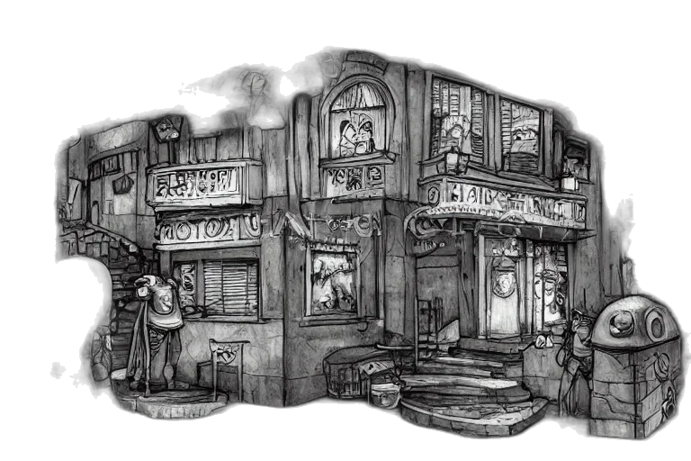 furniture, building, staff, concept art transparent PNG cut-out