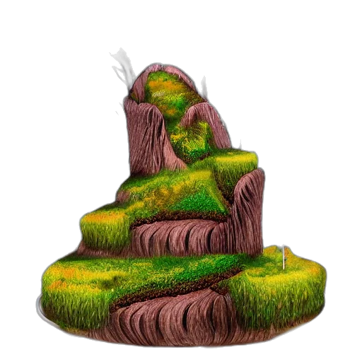 tree, crown, hair, creature transparent PNG cut-out