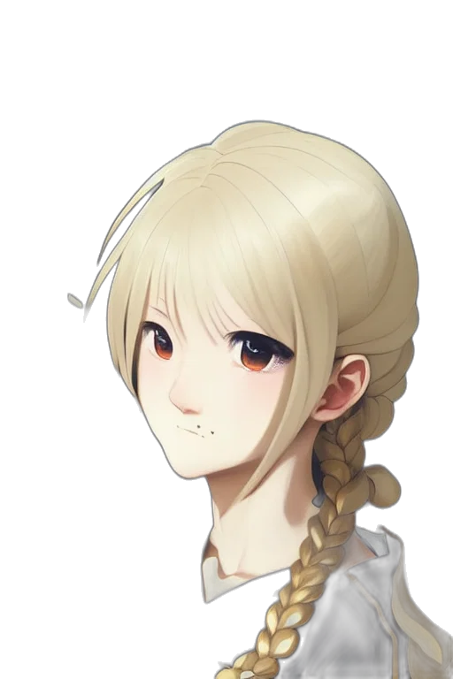 face, staff, hair, crown transparent PNG cut-out