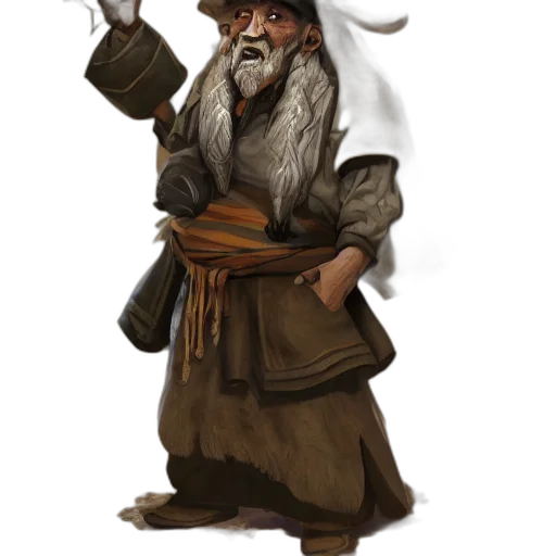 staff, hat, face, mask, concept art, fantasy art, photorealistic, pixel art transparent PNG cut-out