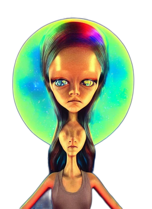 face, creature, robot, mask, concept art, fantasy art, 3d render, comic book art transparent PNG cut-out