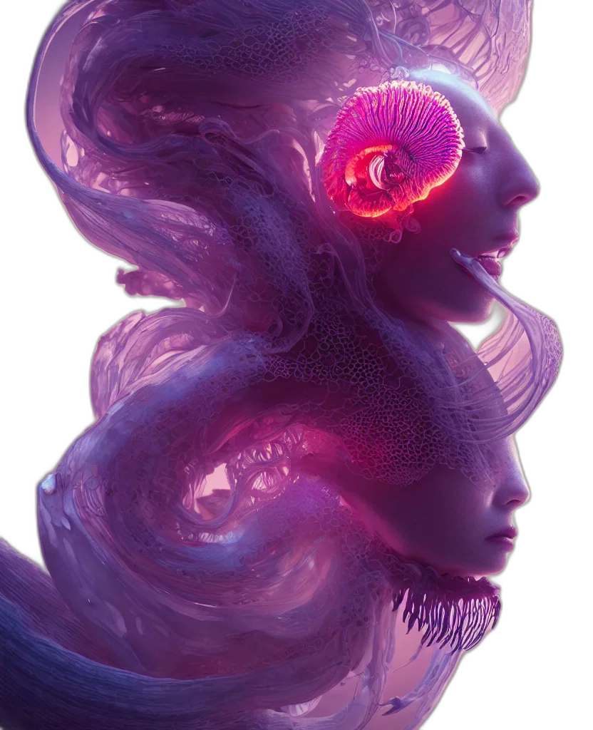 mask, face, creature, hair transparent PNG cut-out